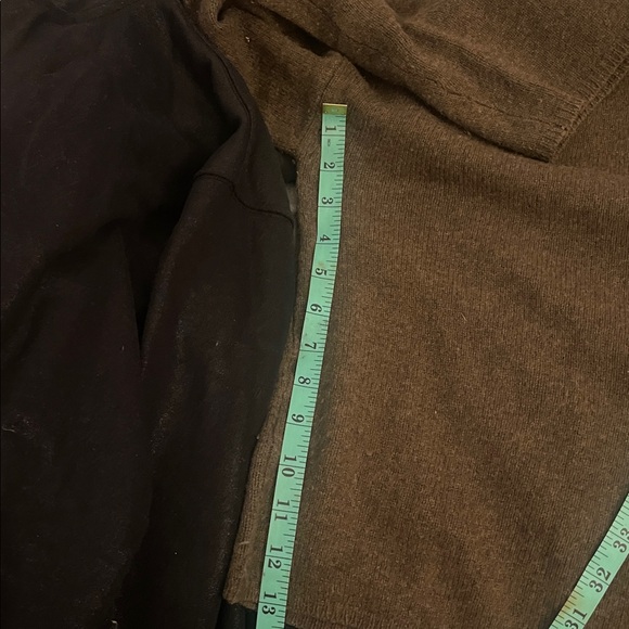 Whistles Funnel Neck olive green pullover sweater - Picture 6 of 9